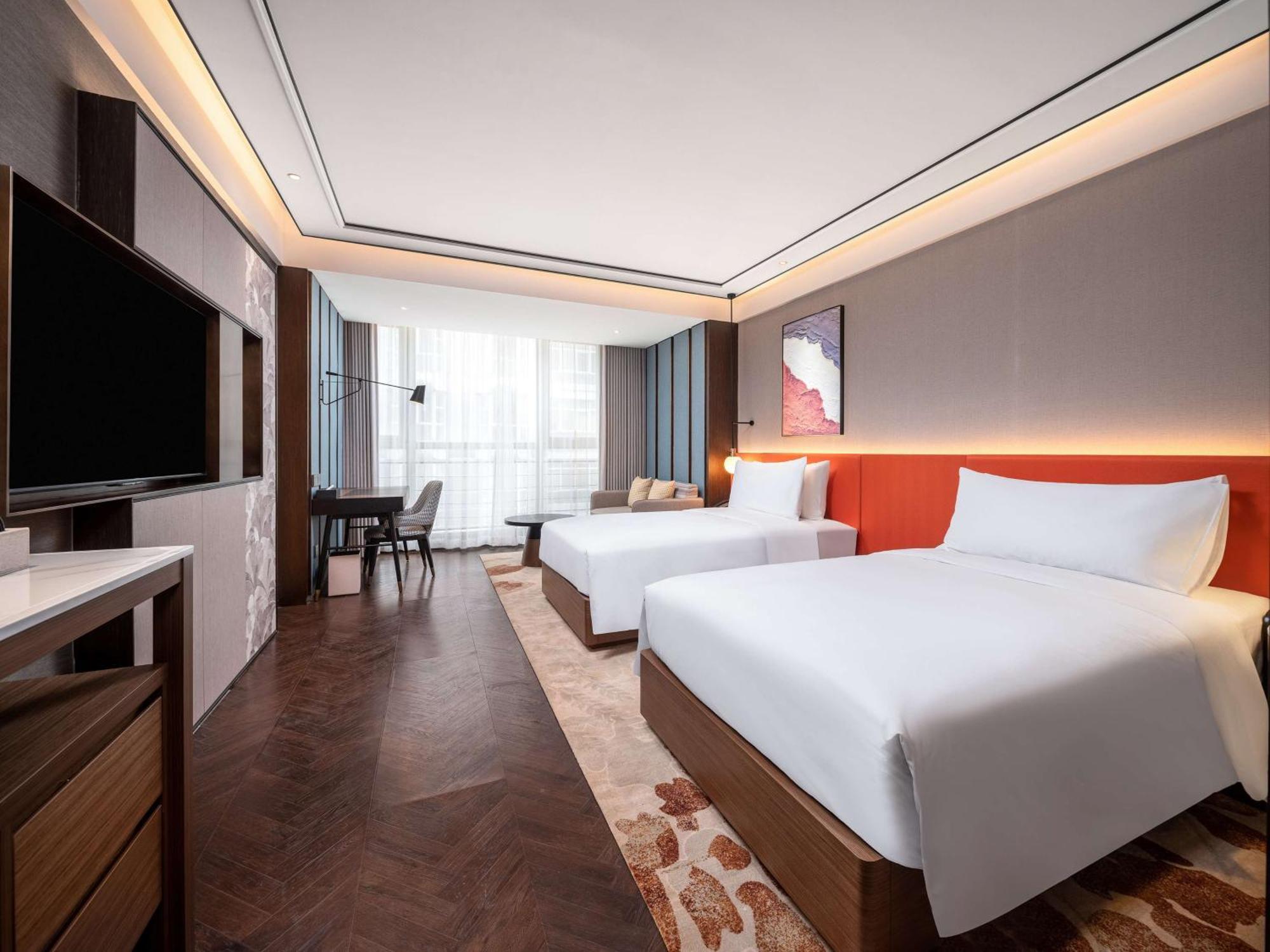 Hilton Garden Inn Beijing Guomao מראה חיצוני תמונה