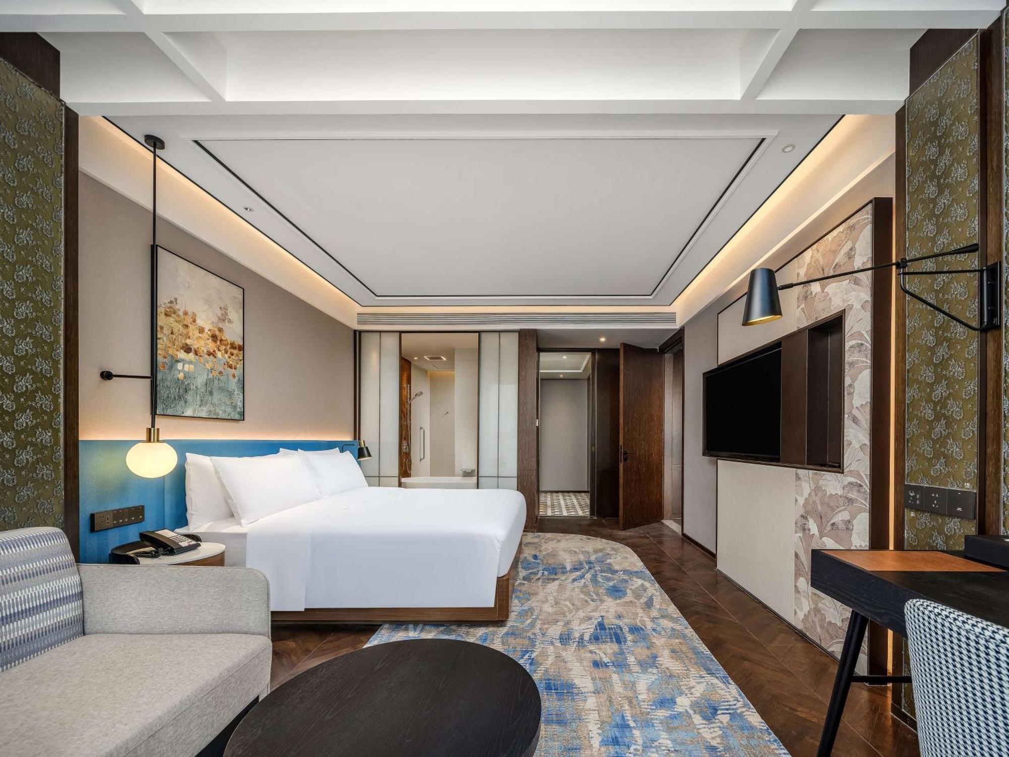 Hilton Garden Inn Beijing Guomao מראה חיצוני תמונה