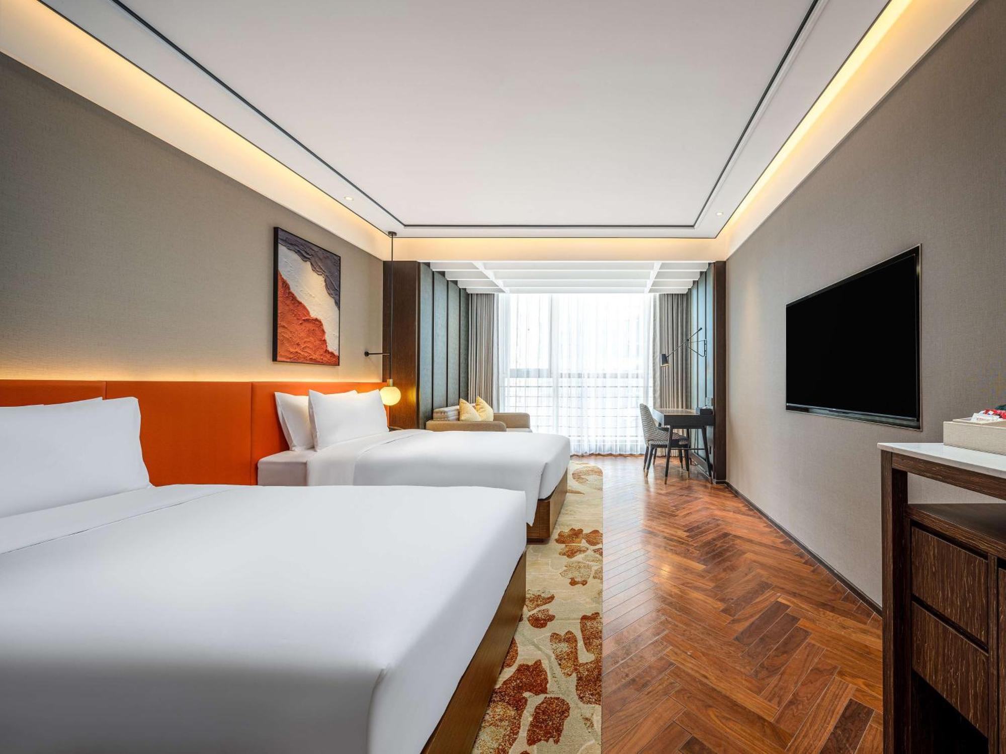 Hilton Garden Inn Beijing Guomao מראה חיצוני תמונה