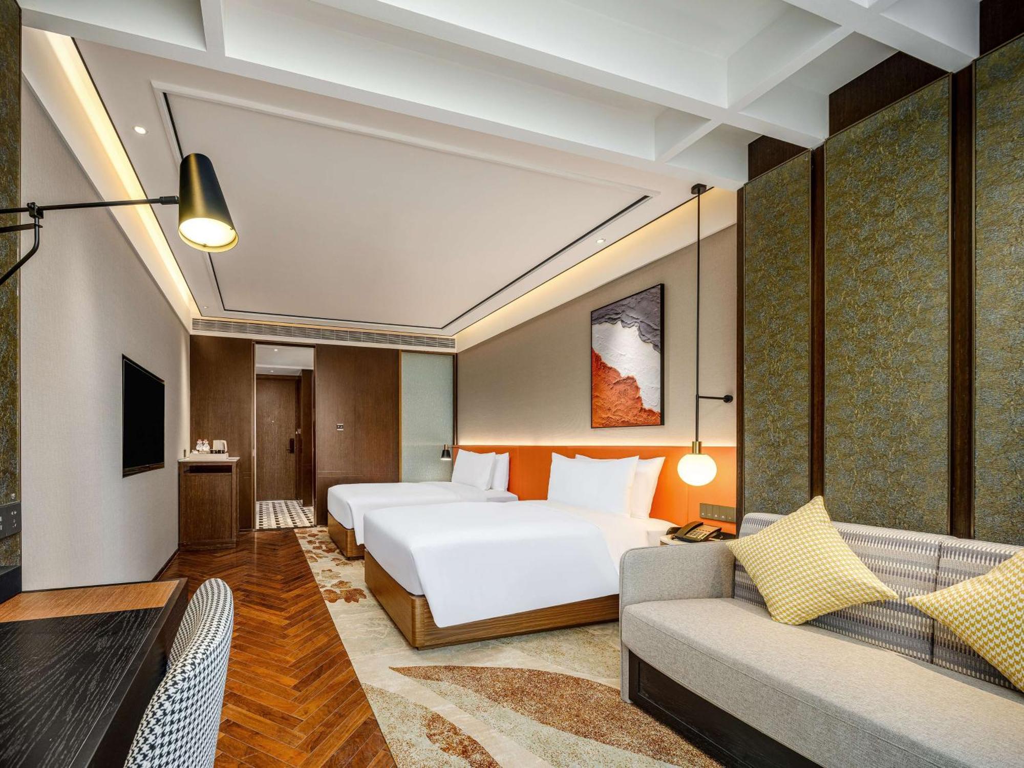 Hilton Garden Inn Beijing Guomao מראה חיצוני תמונה
