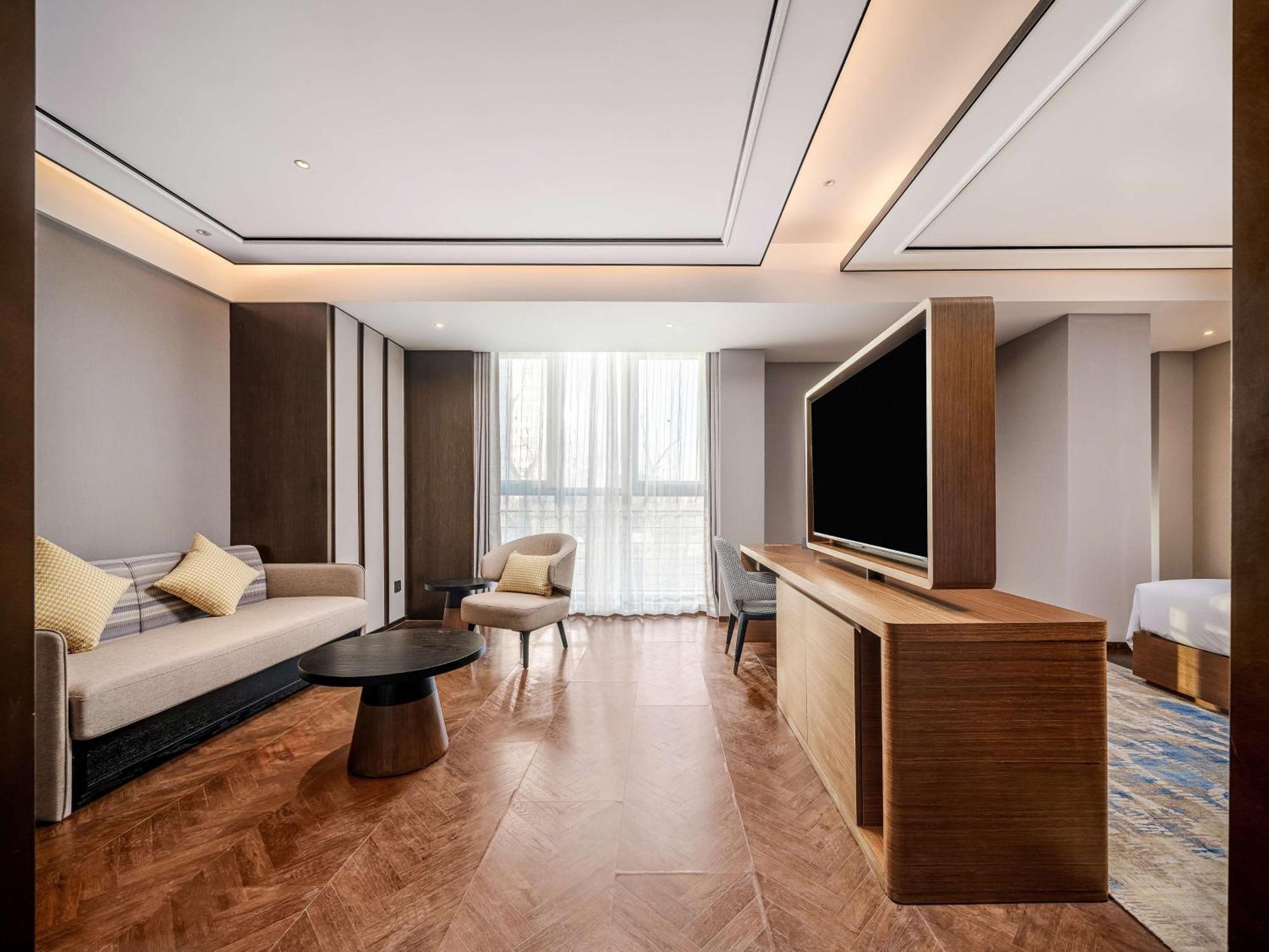 Hilton Garden Inn Beijing Guomao מראה חיצוני תמונה
