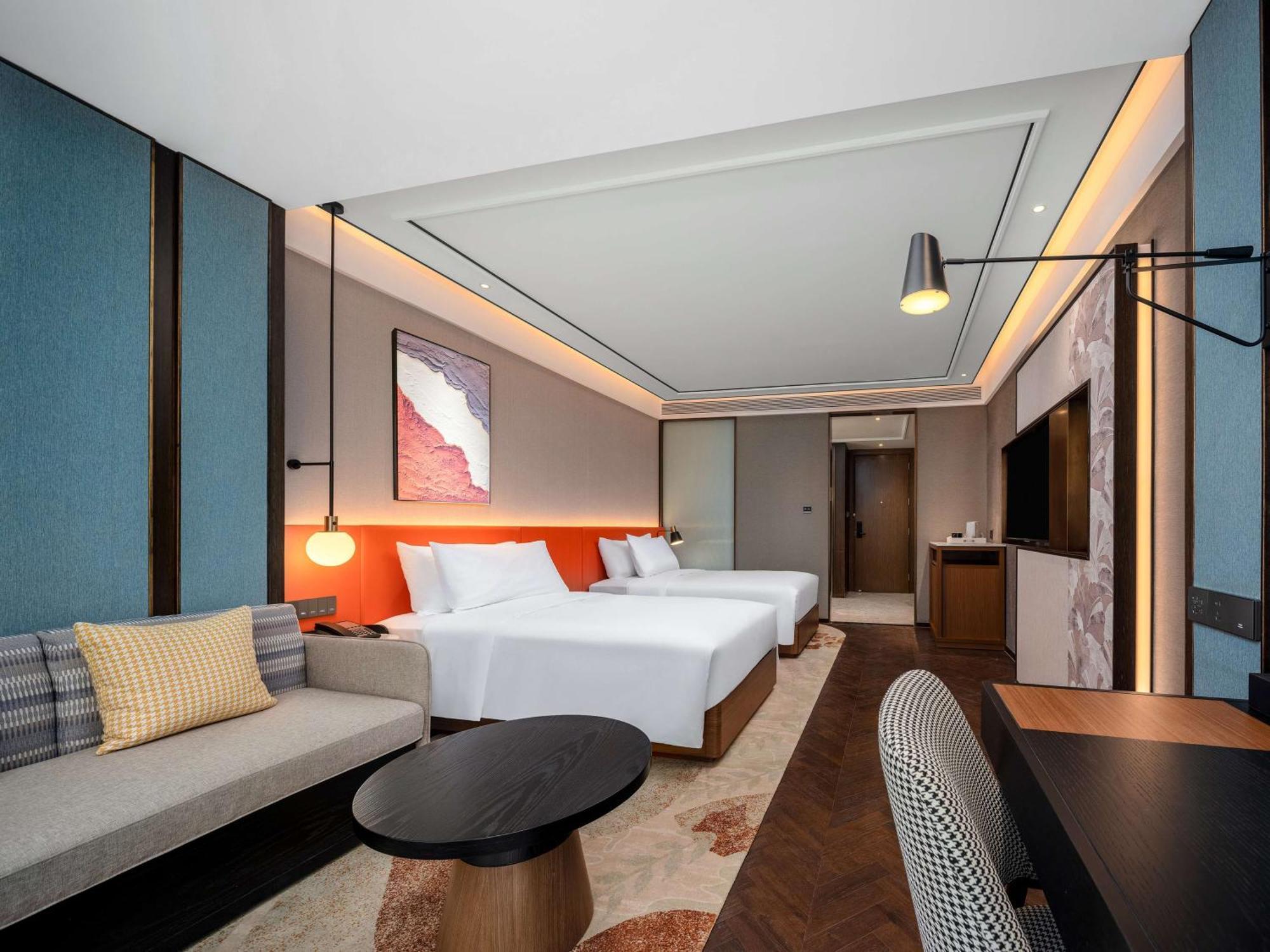 Hilton Garden Inn Beijing Guomao מראה חיצוני תמונה