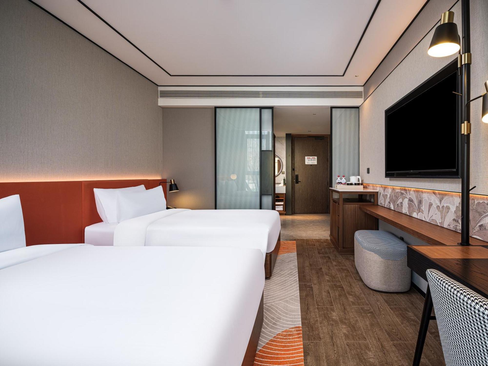 Hilton Garden Inn Beijing Guomao מראה חיצוני תמונה