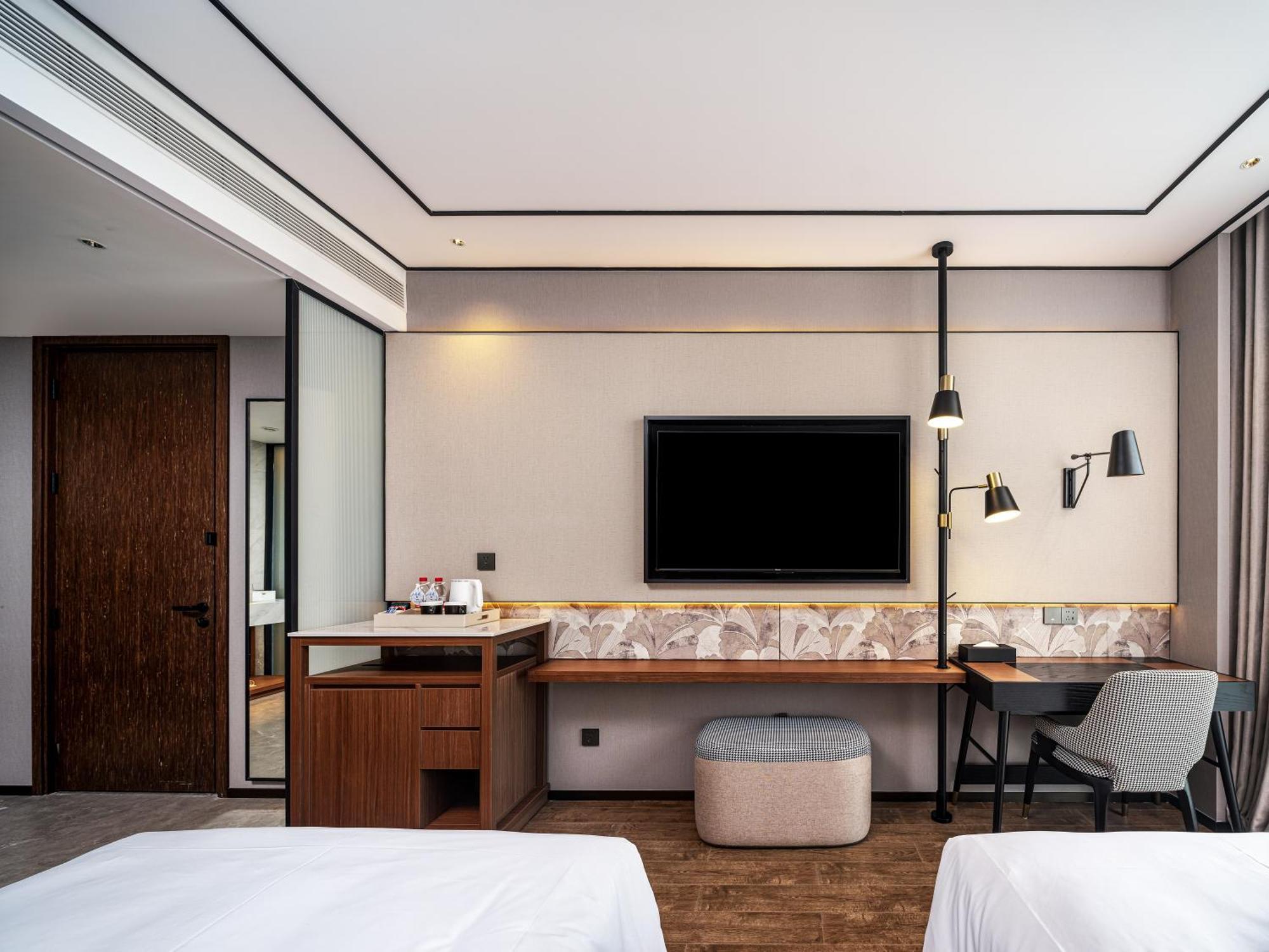Hilton Garden Inn Beijing Guomao מראה חיצוני תמונה